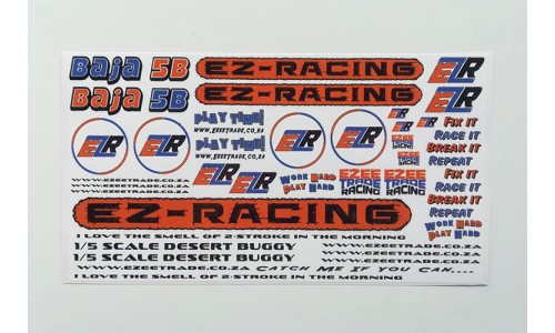 Sticker Sets A5 - ORANGE - EACH | EZR